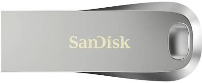 SanDisk Ultra Luxe 128 GB Pen Drive Compatible with Desktop Computer, Laptop, Netbook, Tablet, Television USB 3.1 Metal Case