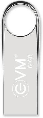 EVM EnVault USB 2.0 Metal 64 GB Pen Drive Compatible with Desktop Computer, Laptop, Netbook USB 2.0 Metal Case