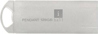 iball 128 GB USB 2.0 Flash Drive 128 GB Pen Drive Compatible with Desktop Computer, Laptop USB 2.0 Metal Case