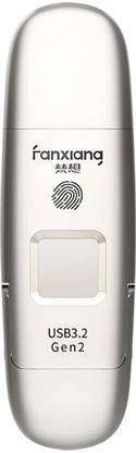 Linkify 1 TB 2 in 1 USB 3.2 + Type C with Fingerprint encrypted SSD USB Drive 1 TB Pen Drive Compatible with Tablet, Television, Mobile, Laptop, Desktop Computer USB 3.2 Metal Case