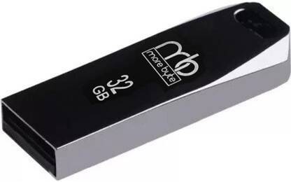 MOREBYTE MBFD 1023 Ultra Fast 100mbps 32 GB Pen Drive Compatible with Audio Player, Desktop Computer, Gaming Console, Laptop, Mobile, Netbook, Tablet, Television USB 2.0 Metal Case
