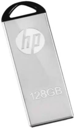 HP 128 GB Pendrive High Speed 2.0/3.0 Go USB 128 GB OTG Drive 128 GB Pen Drive Compatible with Laptop, Mobile, Tablet, Desktop Computer, Gaming Console, Audio Player, Television, Netbook USB 2.0, USB 3.0 Metal Case