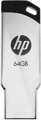 HP 236W-USB 2.0 64 GB Pen Drive Compatible with Desktop Computer, Laptop, Television USB 2.0 Metal Case