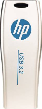 HP USB 3.2 X779w 128 GB Pen Drive Compatible with Laptop, Desktop Computer USB 3.2 Metal Case