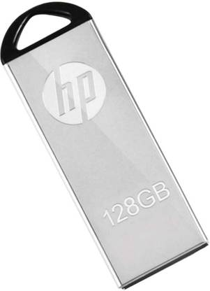 HP 128 GB Pendrive 128 GB Pen Drive Compatible with Mobile, Laptop, Tablet, Television, Desktop Computer, Gaming Console USB 3.0, USB 2.0 Metal Case
