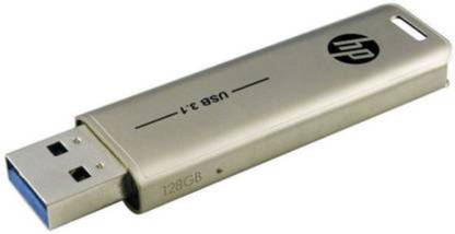 HP 796w Pen Drive 128 GB Pen Drive Compatible with Laptop, Desktop Computer, Gaming Console USB 3.1 Metal Case