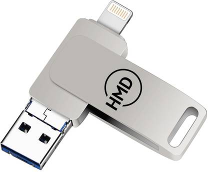 hmd 128 GB Type-C Pen Drive For iOS & Android Compatible with iPhone,iPad,Android,PC 128 GB OTG Drive Compatible with Desktop Computer, Gaming Console, Gaming Console, Mobile, Tablet, Television USB 3.0 Metal Case