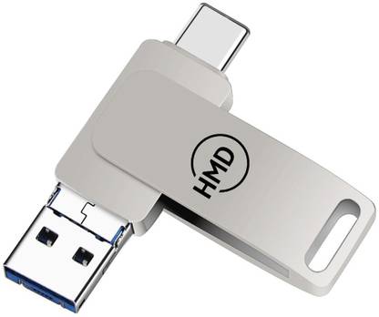 hmd 1 TB 4 Type-C Pen Drive For iOS & Android Compatible with iPhone,iPad,Android,PC 1 TB OTG Drive Compatible with Desktop Computer, Gaming Console, Gaming Console, Mobile, Tablet, Television USB 3.0 Metal Case
