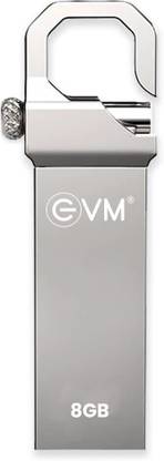 EVM EVMPD/8GB 8 GB OTG Drive Compatible with Desktop Computer, Laptop USB 2.0 Metal Case