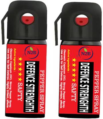 N2B Defence Strength Advanced Women Self Defence Pepper StreamSpray Pepper Stream Spray