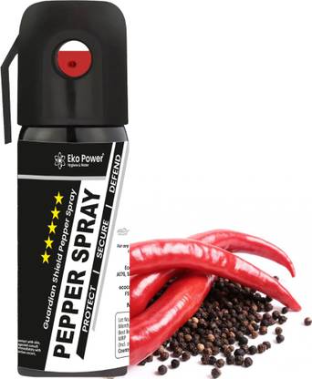 Eko Power Self Defence Pepper Spray for Woman Safety - 60ml Pepper Gun