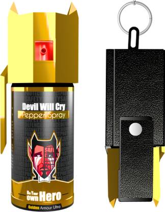 Devil Will Cry Pepper spray Ultra World's Strongest for Men and Women 55ml, 35 g pack of 1 Pepper Gun