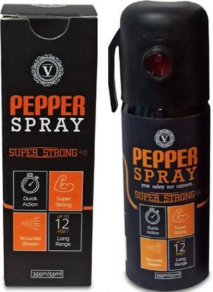 VIEWERSINDIA Ultra Strong Pepper Stream Spray Protection and Self Defence for Girls Pepper Stream Spray
