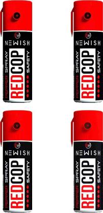 NEWISH Self- Defence For Women (Each Of 55 ml | 50 shots) Range Up to- 15 Feet Pepper Stream Spray