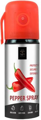 SAPI'S Self Defence Pepper Spray for Woman Safety - 55 ML (Pack Of 3) Pepper Gun