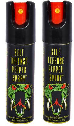 COBRA IOTA Broken Stream Jet Spray (Pack of 2, 11g Each) Pepper Stream Spray