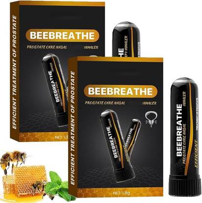 DRIDDLE 0.7ml Nasal Inhaler for Prostate Wellness, Nasal Inhaler Stick, (2pcs) Manual Nasal Aspirator