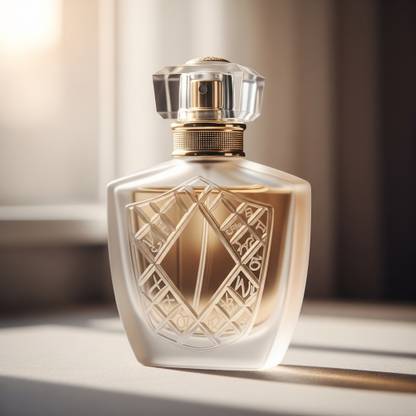 demo Perfume Bottle White
