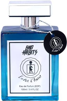 ECLAT DAMOUR Perfume Bottle Blue
