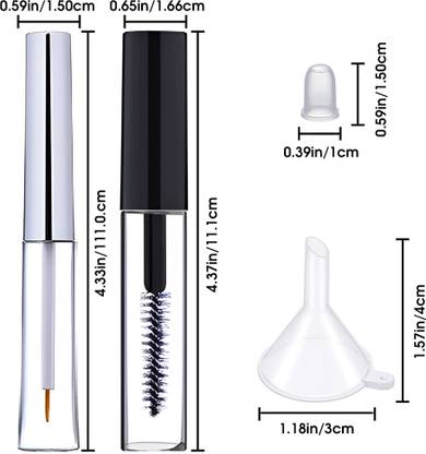 maycreate Plastic Empty Mascara Tube Wand Eyelash Cream Container Bottle 10 ml Spray Bottle
