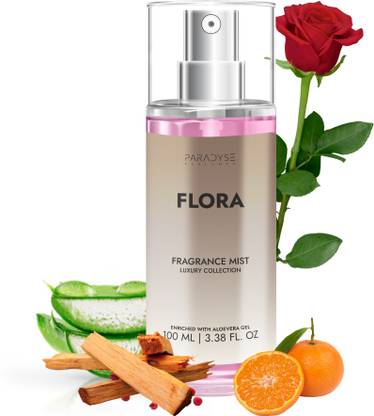paradyse perfumes Flora Body Mist Perfume  -  100 ml