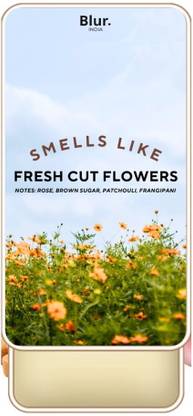 Blur India Smells Like Fresh Cut Flowers Solid Perfume Floral Rose Fragrance, Alcohol Free Perfume - 10 ml