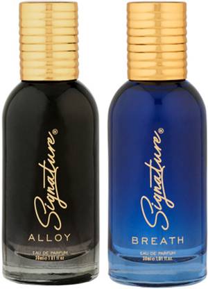 Signature Alloy & Breath Long Lasting Fragrance Occasional & Casual (30ML Each, Pack Of 2) Eau de Parfum  -  60 ml