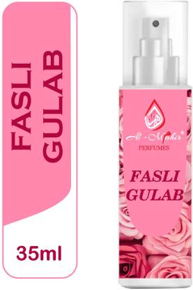 Al-Mahir Fasli Gulab Perfume Long Lasting Scent Eau de Parfum  -  35 ml