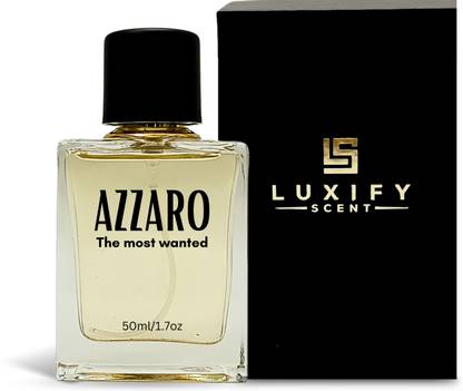 Luxify Scent AZZARO The Most Wanted Perfume | Long Lasting | Luxury Gift Pack | Eau de Parfum  -  50 ml