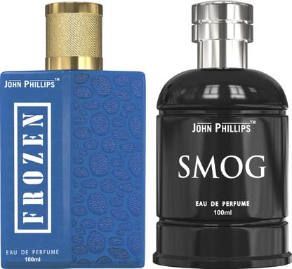 John Phillips FROZEN & SMOG | Long Lasting | Combo Eau de Parfum  -  200 ml