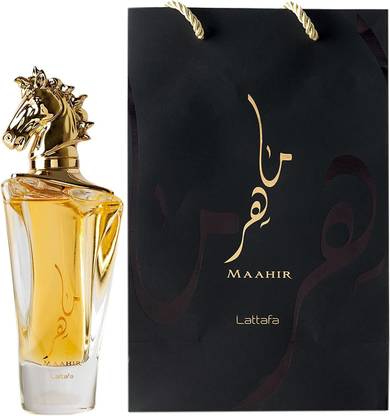 Lattafa Maahir Gold Edition Imported Arabic Perfumes Eau de Parfum  -  100 ml