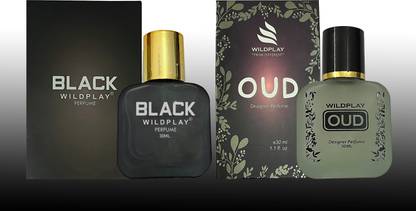 Wildplay BLACK & OUD 30 ML 2 PC Perfume  -  60 ml