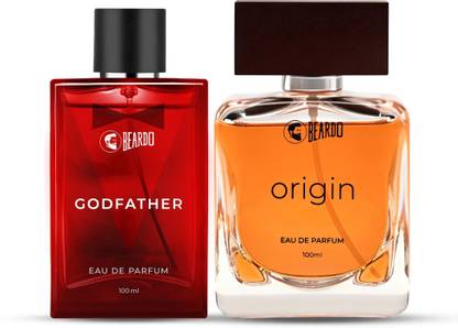BEARDO God Father and Origin EDP ml Perfume Set of 2 Pcs Eau de Parfum  -  200 ml