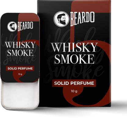 BEARDO Whisky Smoke Solid Wax Perfume | Easy to use | Finest Wax Perfume for Men Perfume  -  10 ml