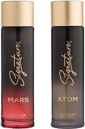 SIGNATURE Mars & Atom Long Lasting Fragrance - Occasional & Casual (60ML Each, Pack Of 2) Eau de Parfum  -  120 ml
