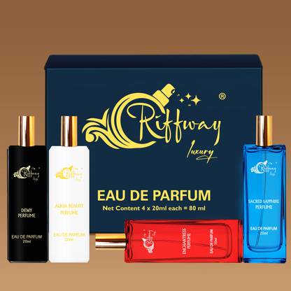 Riffway Dewy Daily Delight Perfume Boys Gift Set | Luxury Perfume Combo For Men Eau de Parfum  -  80 ml