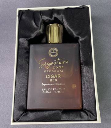 ARRAS SIGNATURE CODE PREMIUM " CIGAR MEN " PERFUME FOR DASHING MEN , EAU DE PARFUM EDP Eau de Parfum  -  100 ml