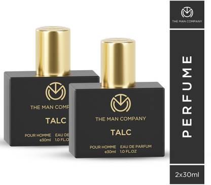 THE MAN COMPANY Talc Perfume for Men - Pack of 2 | Premium Long-Lasting Eau de Parfum  -  60 ml
