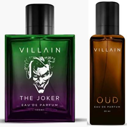 VILLAIN THE JOKER EAU DE PARFUM 100ml+20ml oud combo02 Eau de Parfum  -  120 ml