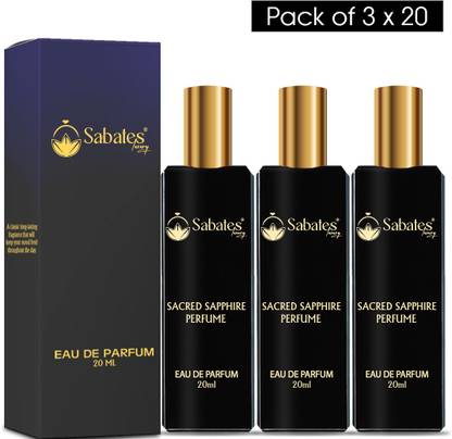 Sabates Sacred Sapphire Luxurious Perfume For Women -- Best Everyday Long Last Fragrance Eau de Parfum  -  60 ml