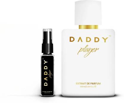 DADDY Player 10ml & Player 100ml Long Lasting Fragrance Spray combo Extrait De Parfum  -  100 ml