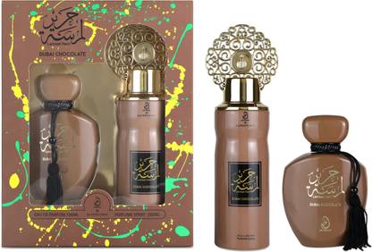 ARABIYAT LAMSAT HARIR DUBAI CHOCOLATE GIFT SET Deo + Eau de Parfum  -  100 ml