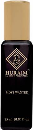 huraim MOST WANTED 25 ml. PERFUME WOODY & VANILLA FRAGRANCE Perfume  -  25 ml