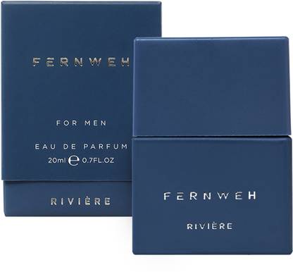 Fernweh Rivière Travel Perfume, Luxury Fragrance for Him, Long Lasting Eau de Parfum  -  20 ml