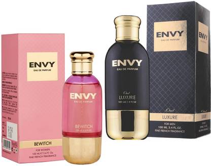 ENVY 1000 LUXURE+BEWITCH PERFUME 100MLX2 Eau de Parfum  -  200 ml