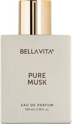 BELLAVITA PURE MUSK perfume for Men & Women|Floral & Woody Notes|Long Lasting Fragrance| Eau de Parfum  -  100 ml