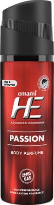 HE Passion Perfume Body Spray  -  For Men