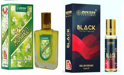ARSH Black and Real Mogra Perfume  -  16 ml