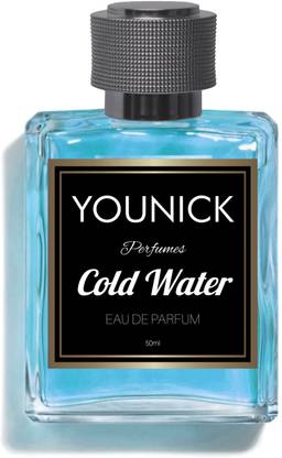 YOUNICK COLD WATER PERFUME 50ML UNISEX PERFUME EAU DE PARFUM Extrait De Parfum  -  50 ml