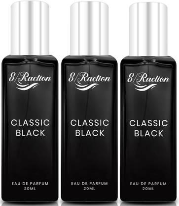 8Raction Classic Black 20ML Combo-03 Eau de Parfum  -  60 ml